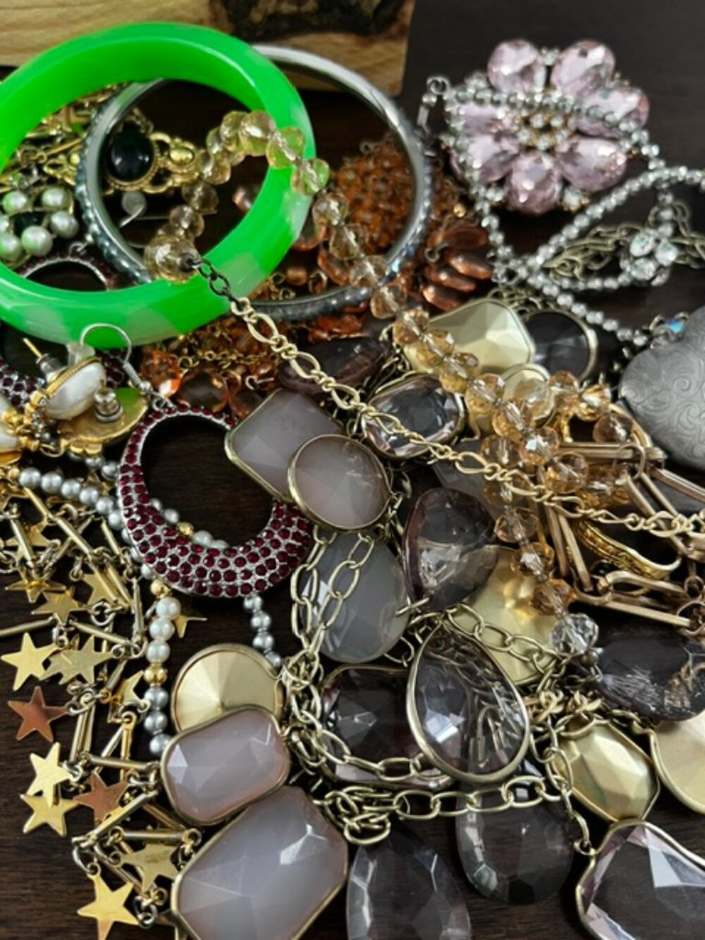 Fashion Jewelry Mystery Lot Grab Bag Wearable Crafting Jewelry Making
